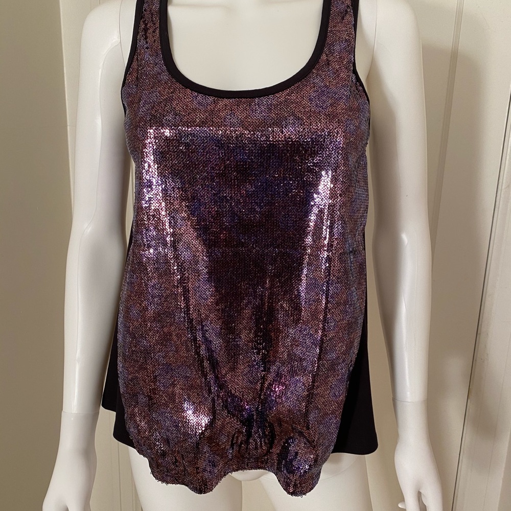TIMING Sequin Top